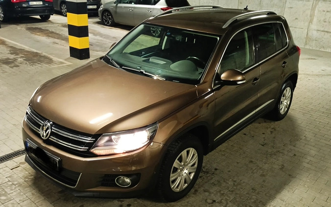 Volkswagen Tiguan cena 45500 przebieg: 274810, rok produkcji 2013 z Kolno małe 137